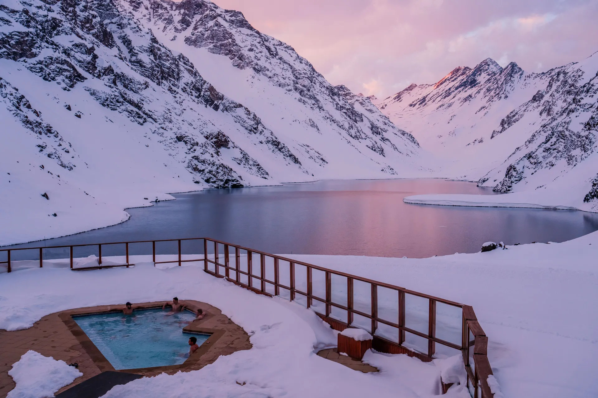 Sunset at Portillo